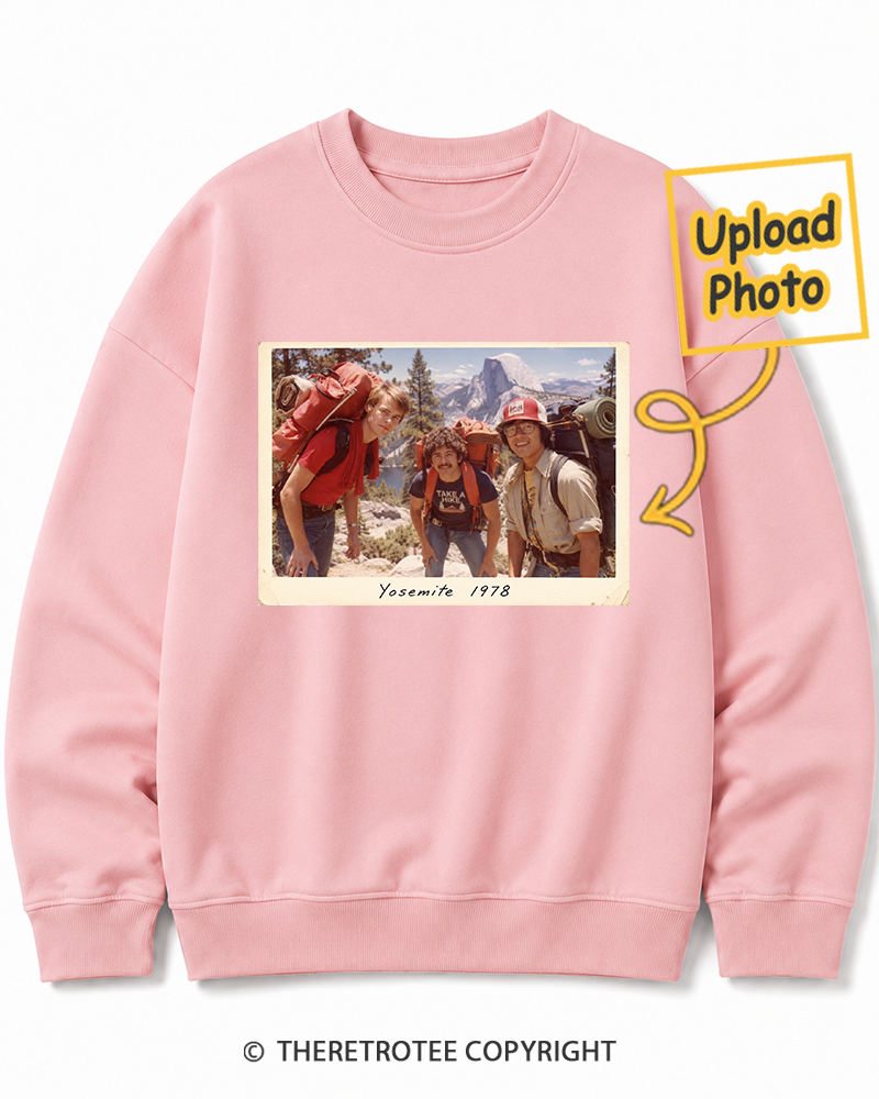 TheRetroTee Personalized Yosemite 1978 Sweatshirt