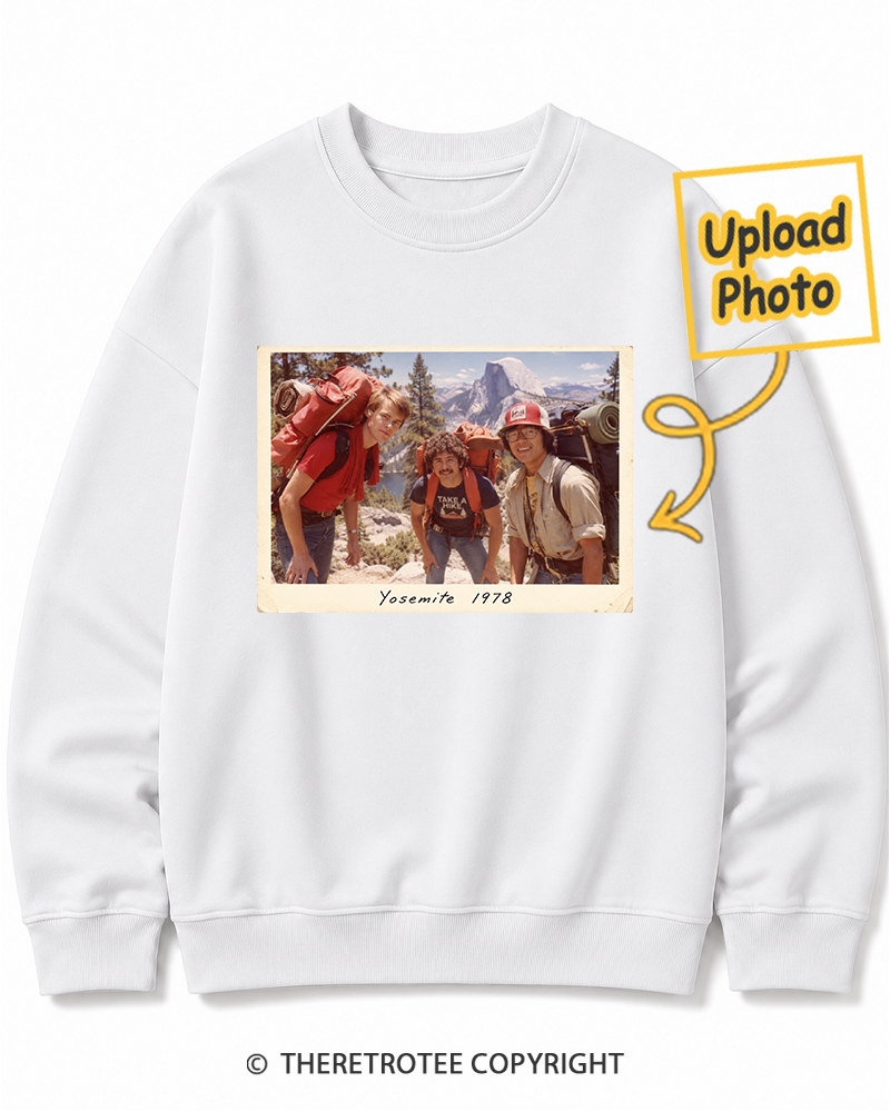 TheRetroTee Personalized Yosemite 1978 Sweatshirt