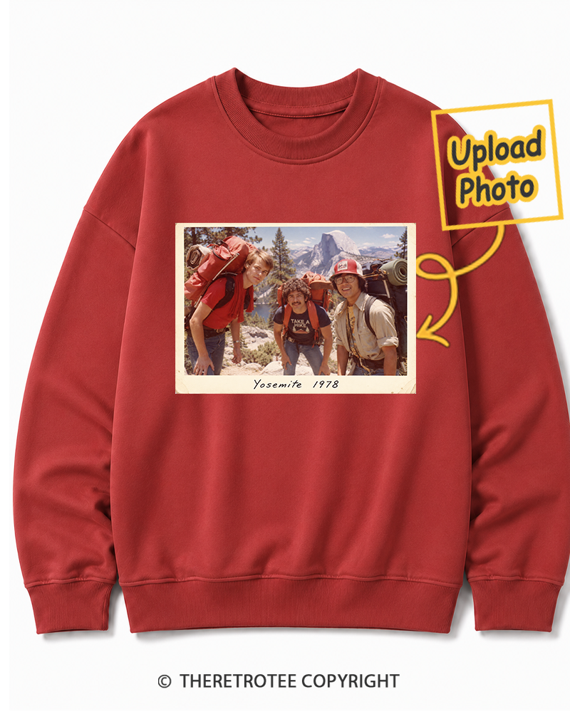 TheRetroTee Personalized Yosemite 1978 Sweatshirt