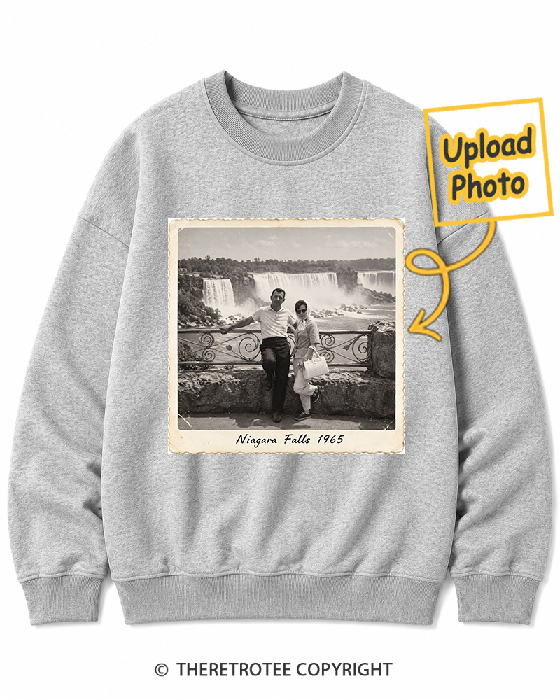TheRetroTee Personalized Niagara Falls 1965 Sweatshirt