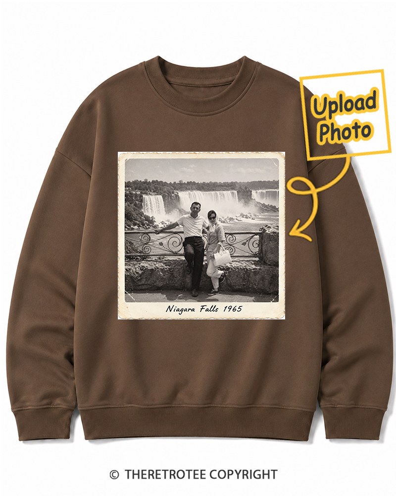 TheRetroTee Personalized Niagara Falls 1965 Sweatshirt