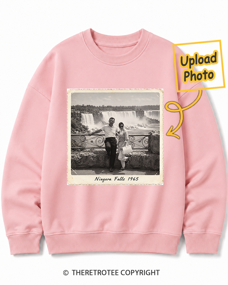 TheRetroTee Personalized Niagara Falls 1965 Sweatshirt