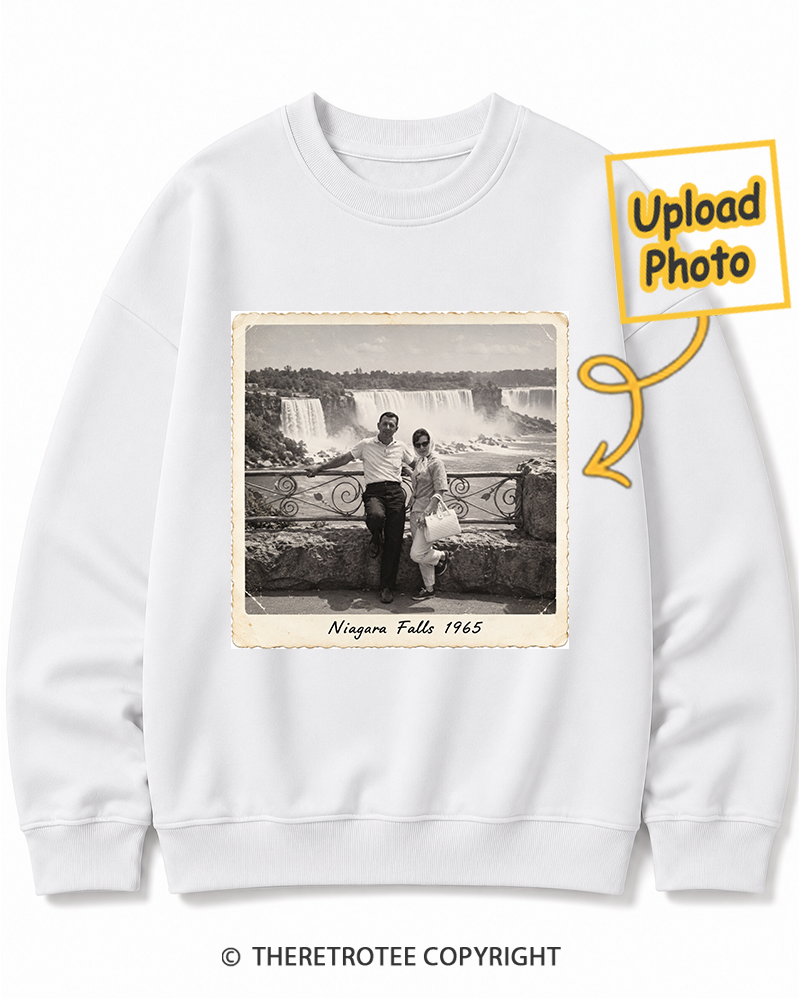 TheRetroTee Personalized Niagara Falls 1965 Sweatshirt