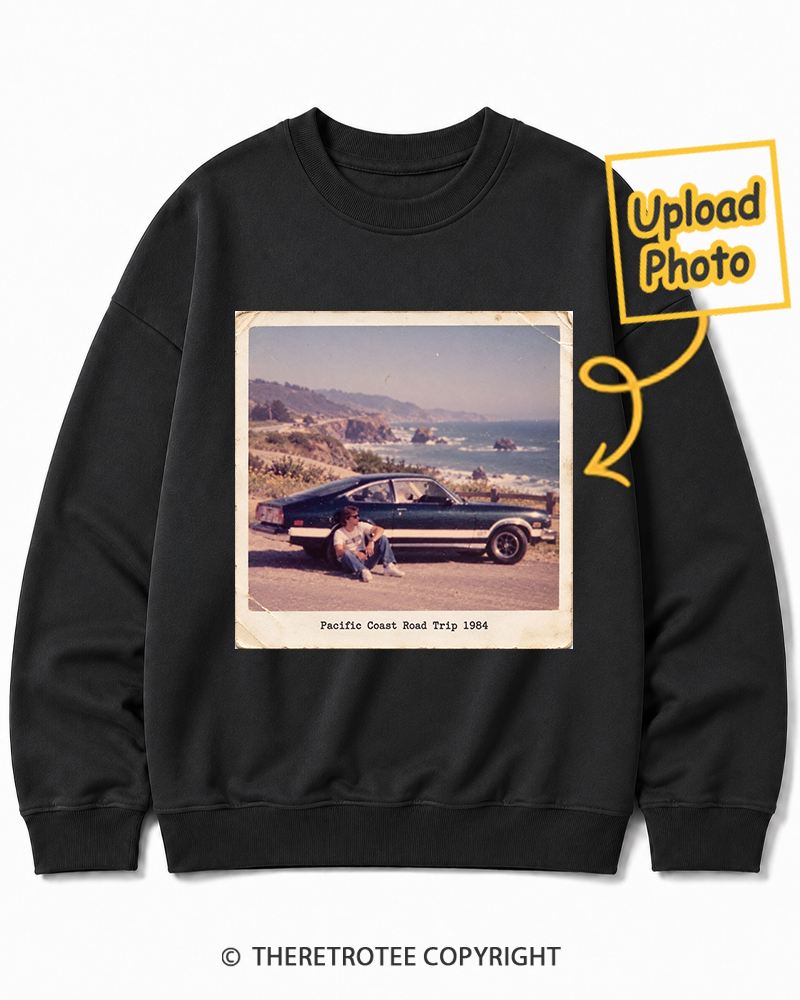 TheRetroTee Personalized Pacific Coast Road Trip 1984