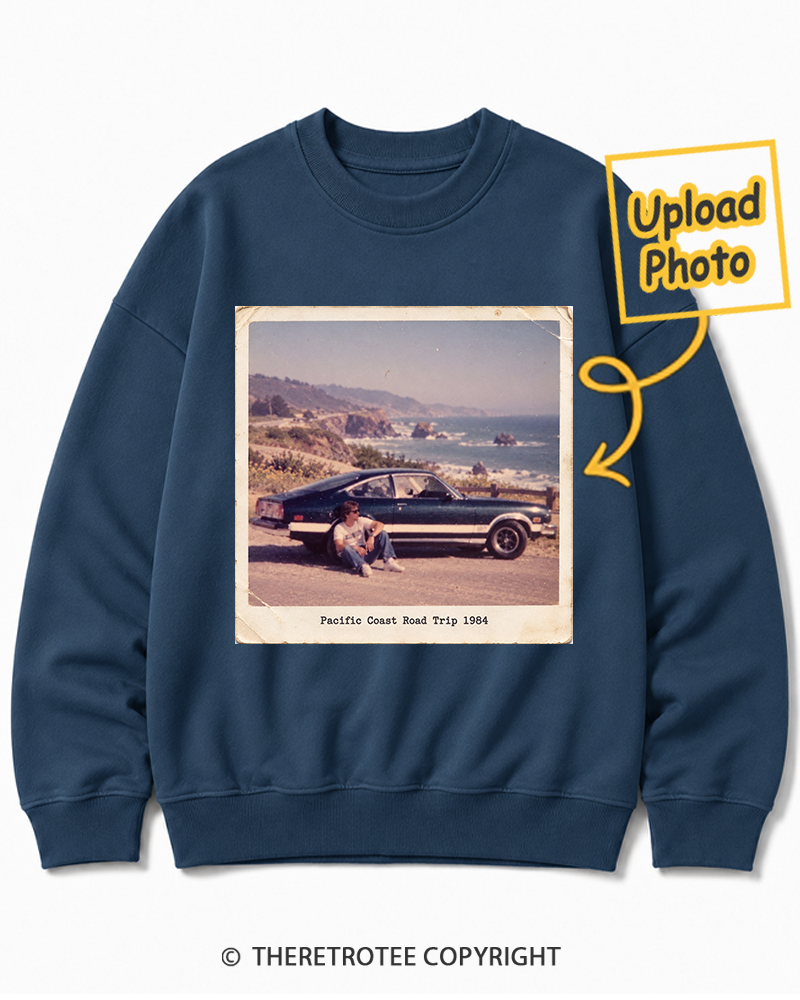 TheRetroTee Personalized Pacific Coast Road Trip 1984