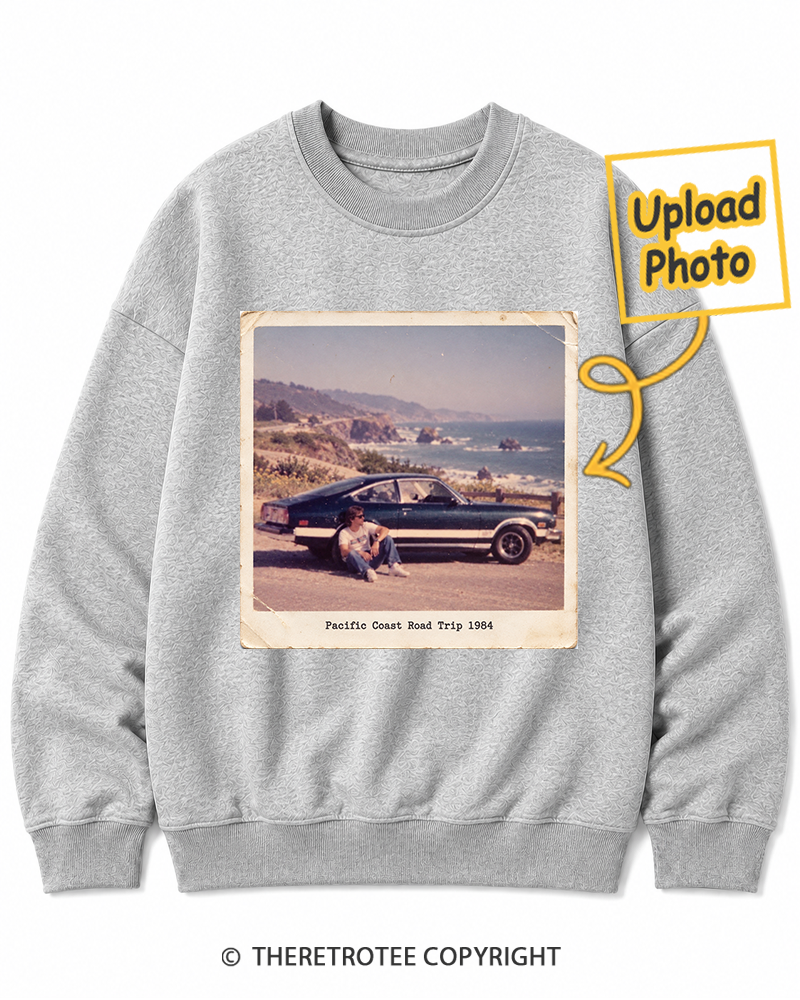 TheRetroTee Personalized Pacific Coast Road Trip 1984