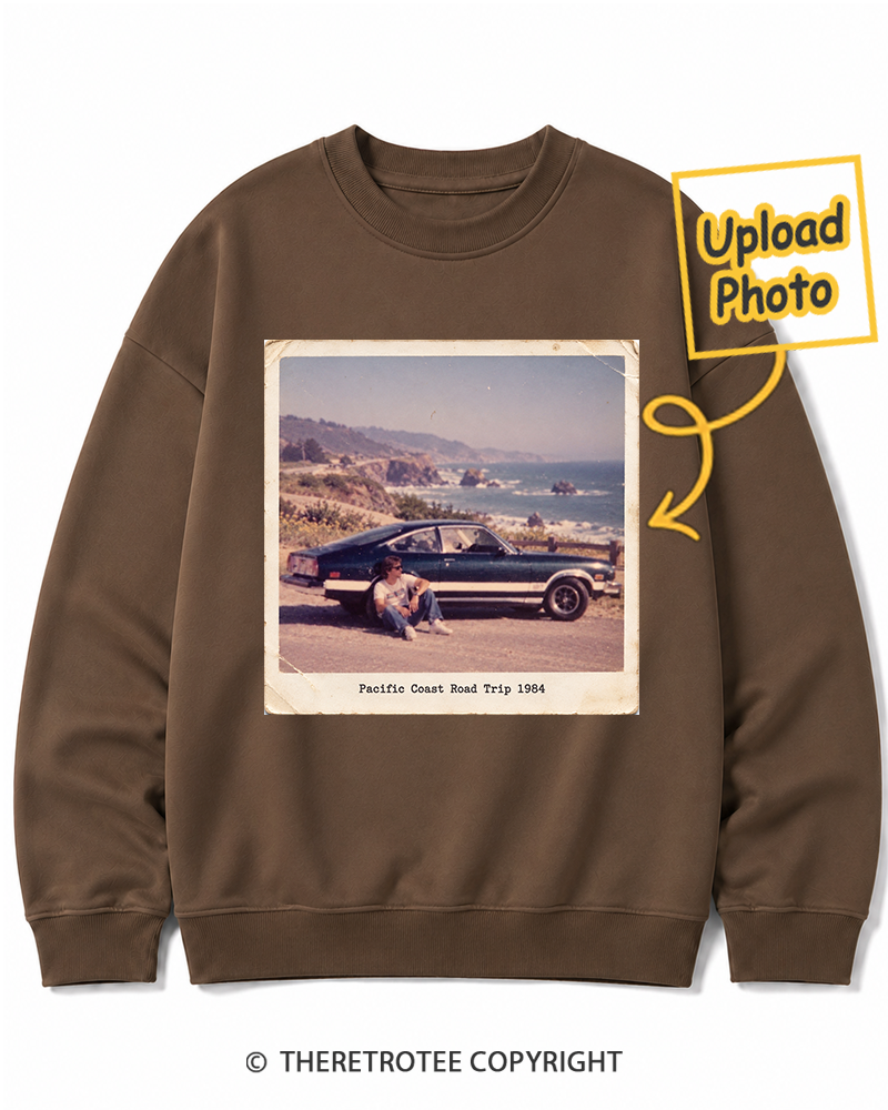 TheRetroTee Personalized Pacific Coast Road Trip 1984