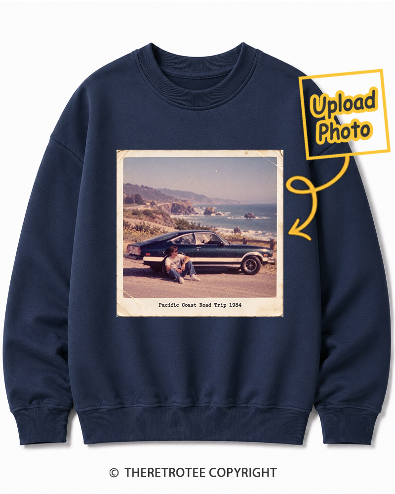 TheRetroTee Personalized Pacific Coast Road Trip 1984