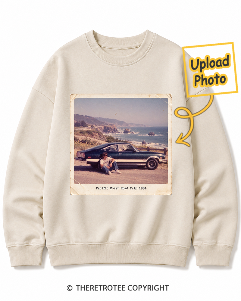 TheRetroTee Personalized Pacific Coast Road Trip 1984