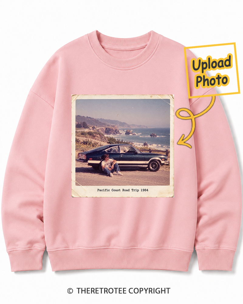 TheRetroTee Personalized Pacific Coast Road Trip 1984