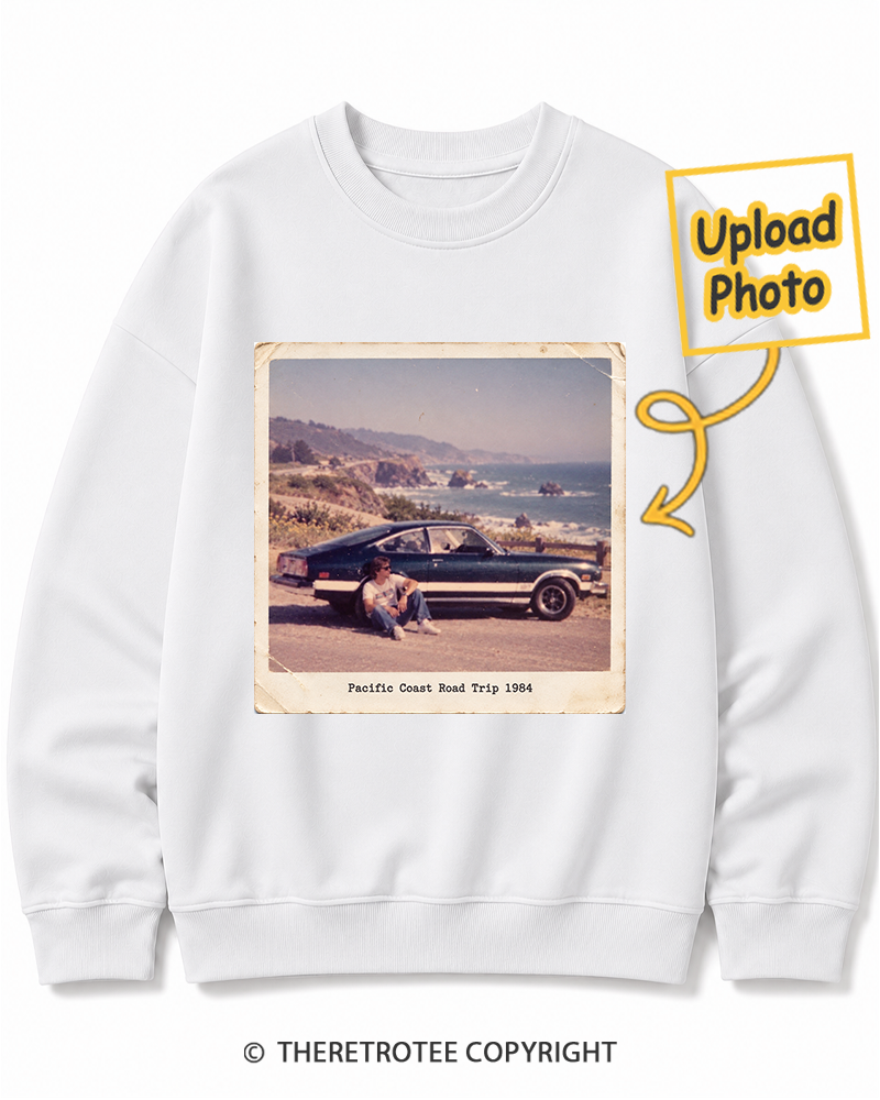 TheRetroTee Personalized Pacific Coast Road Trip 1984