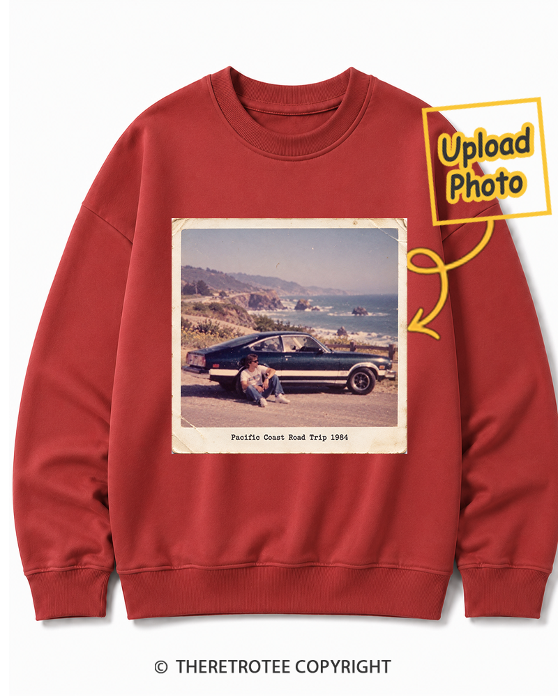 TheRetroTee Personalized Pacific Coast Road Trip 1984
