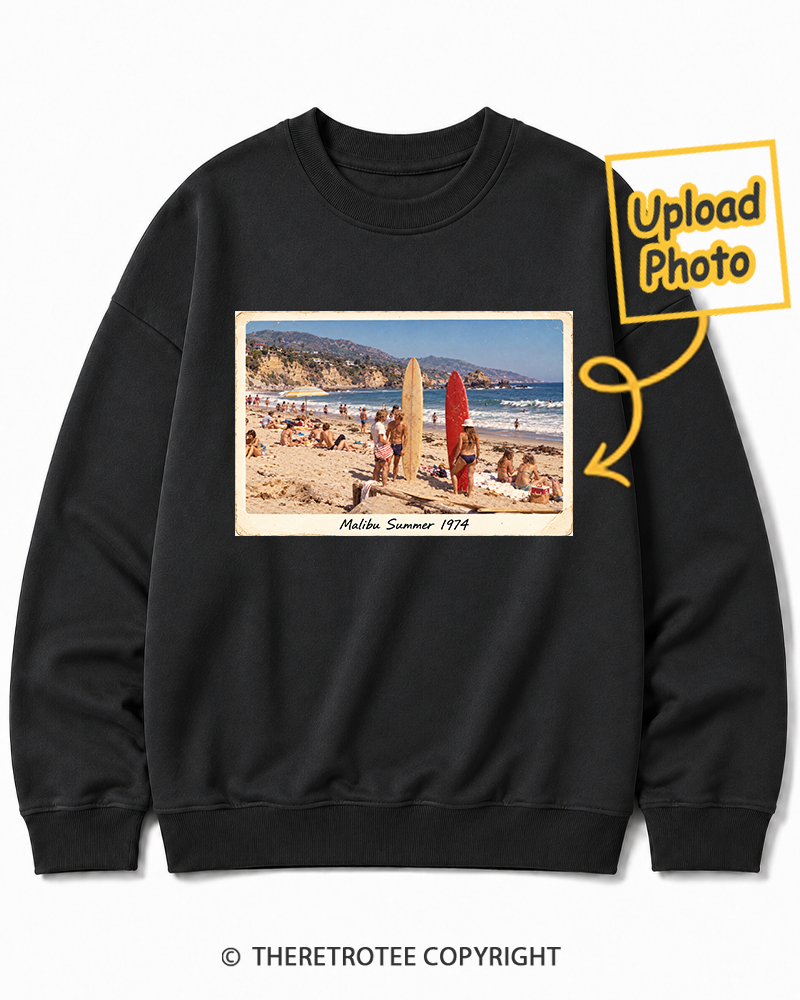 TheRetroTee Personalized Malibu Summer 1974