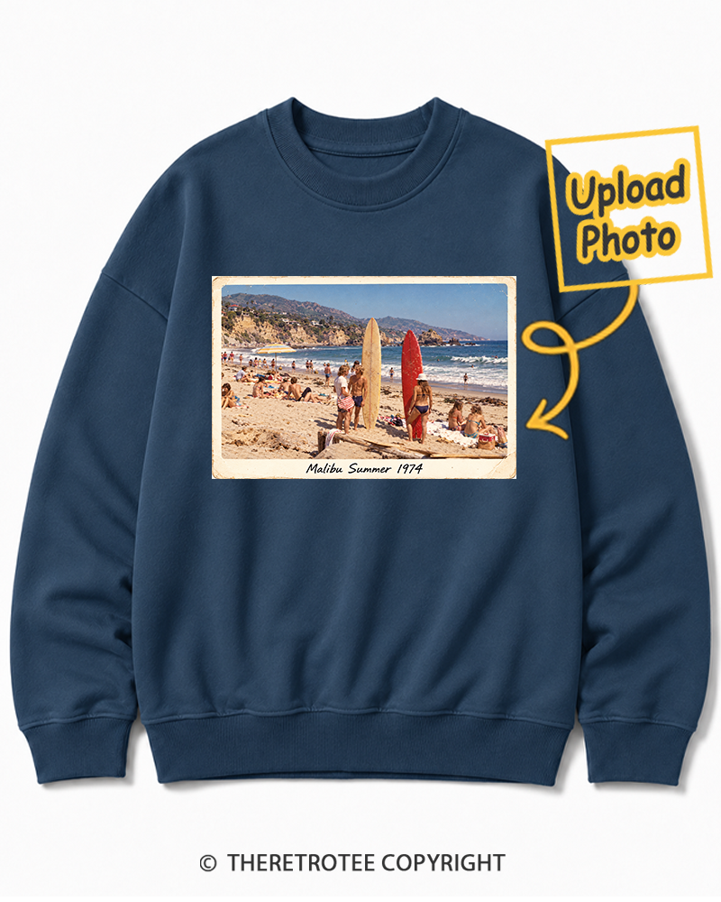 TheRetroTee Personalized Malibu Summer 1974