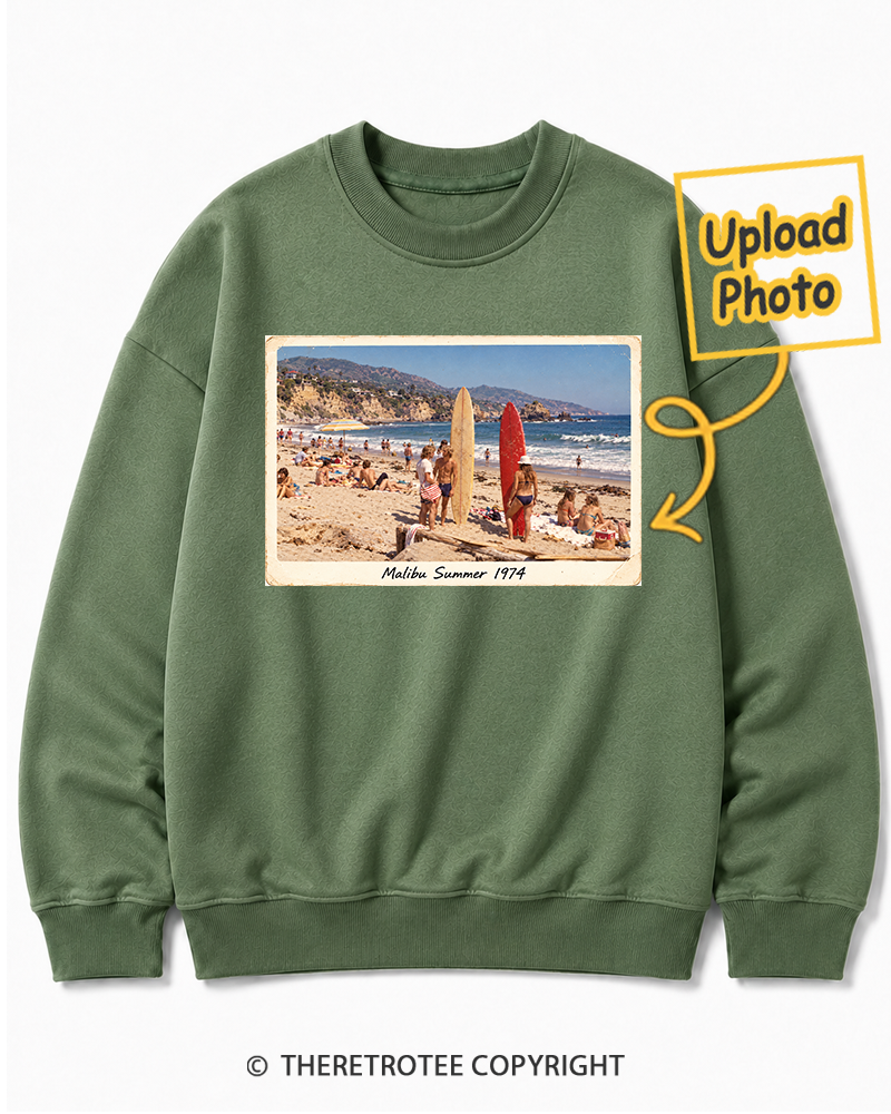 TheRetroTee Personalized Malibu Summer 1974