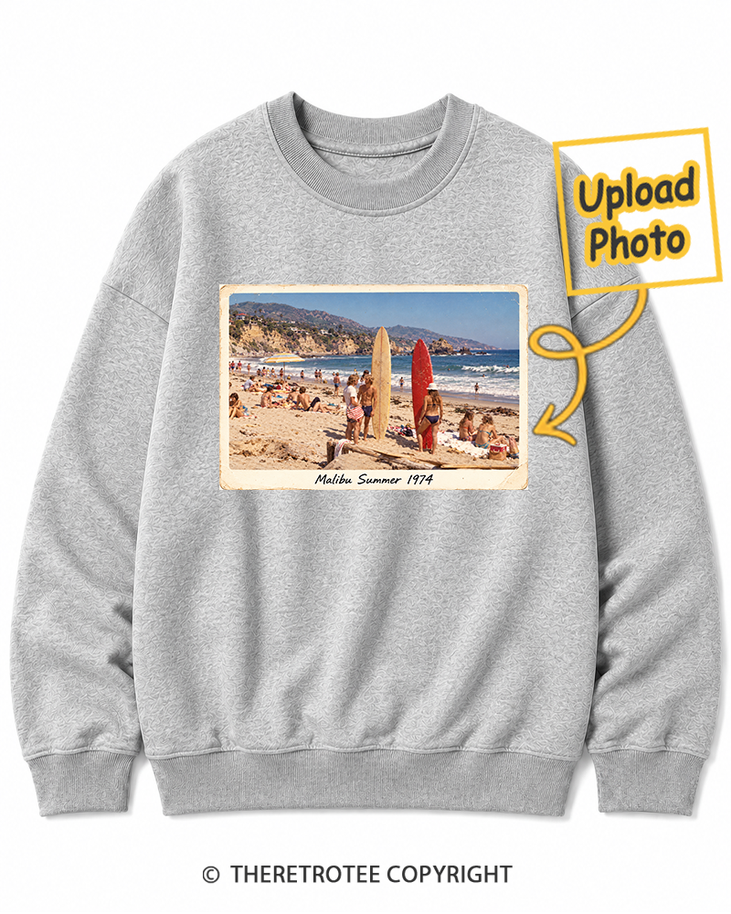 TheRetroTee Personalized Malibu Summer 1974