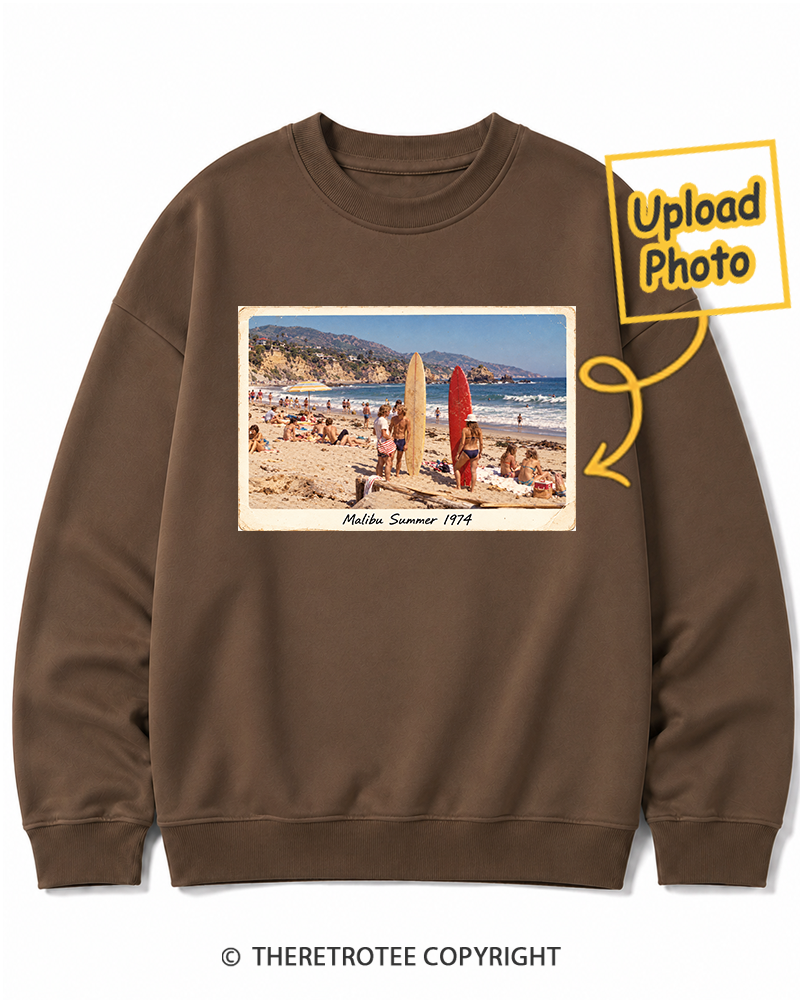 TheRetroTee Personalized Malibu Summer 1974