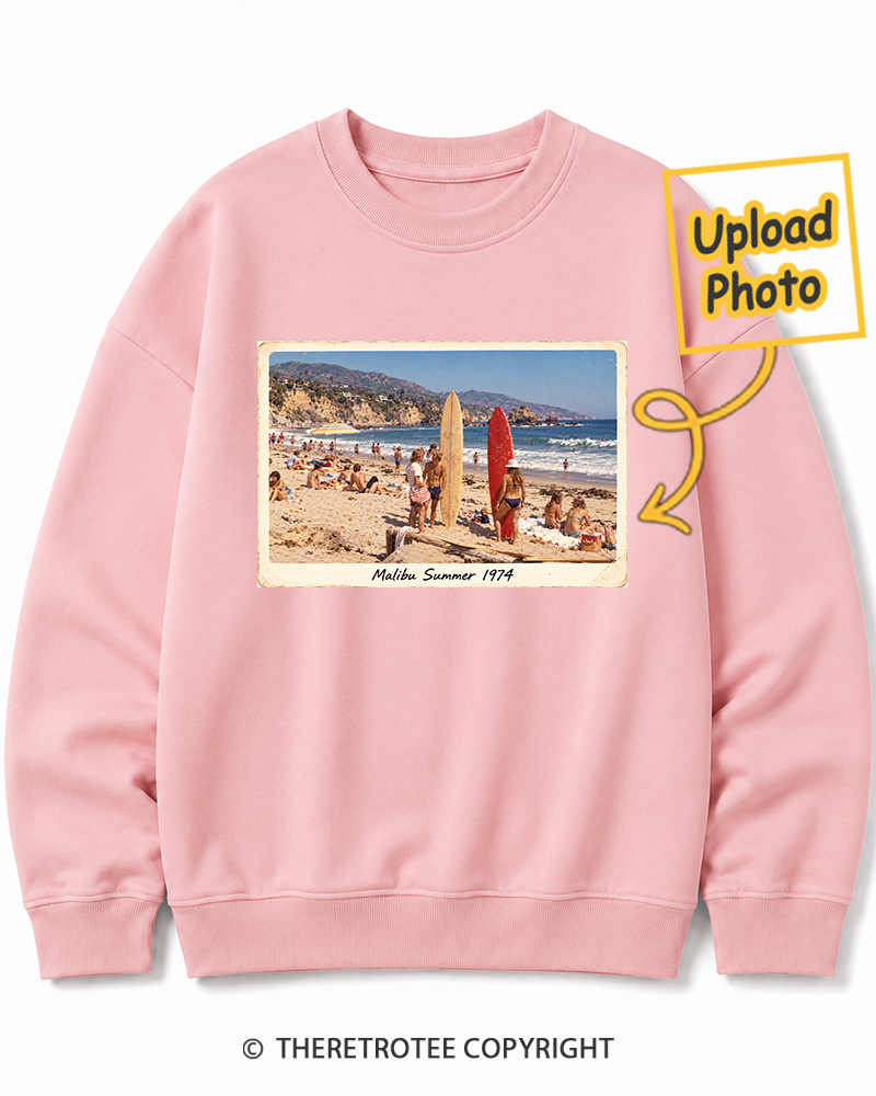 TheRetroTee Personalized Malibu Summer 1974