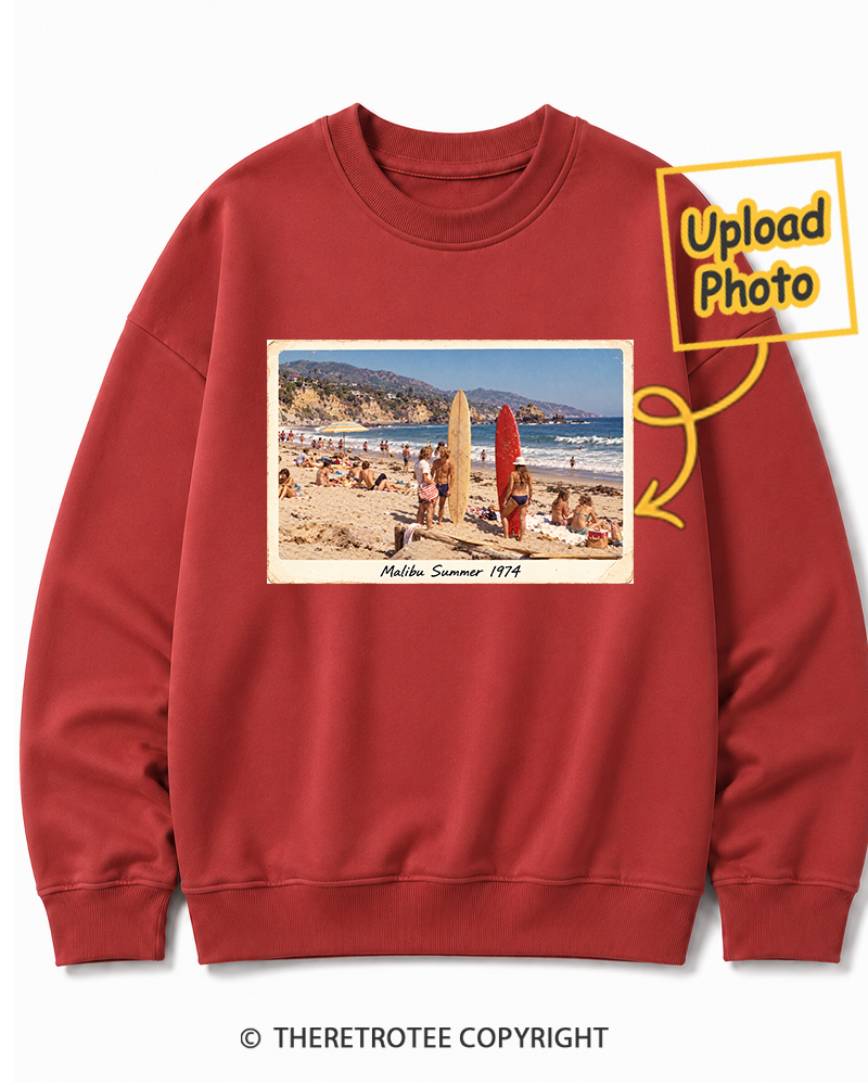 TheRetroTee Personalized Malibu Summer 1974