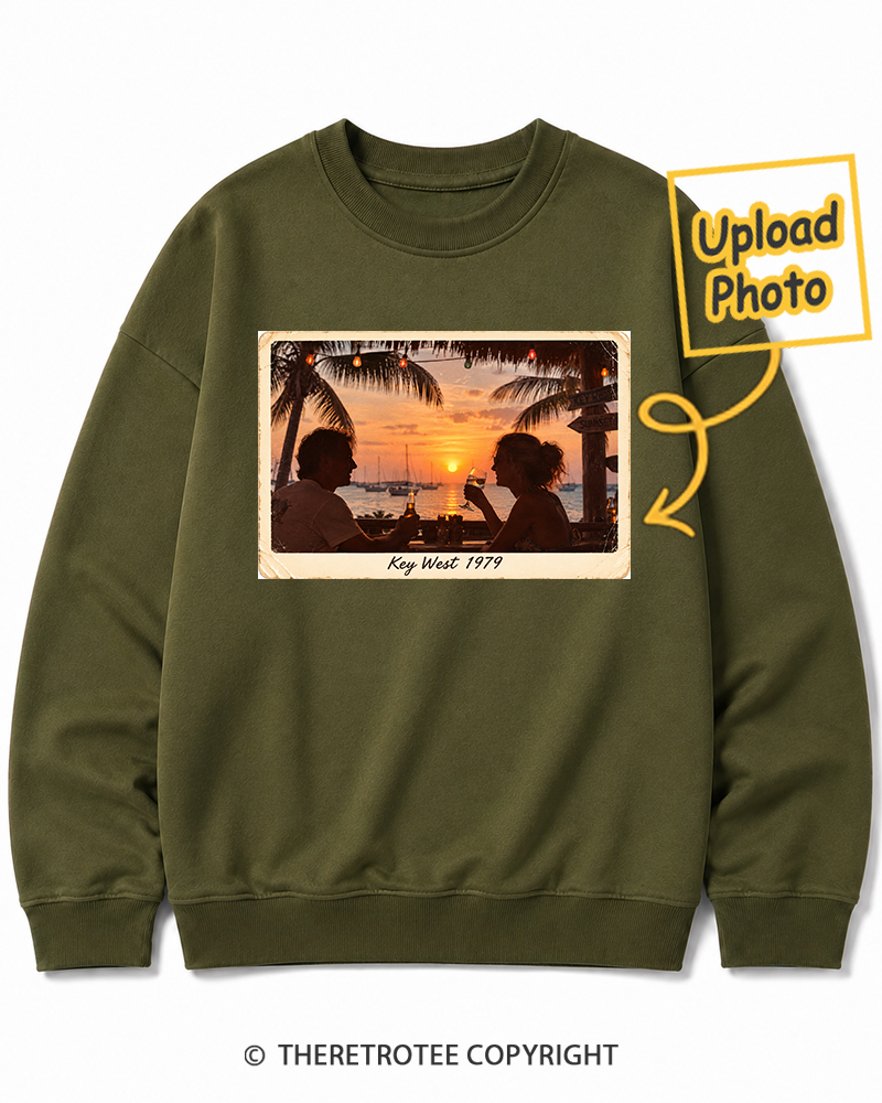 TheRetroTee Personalized Key West 1979 Sweatshirt