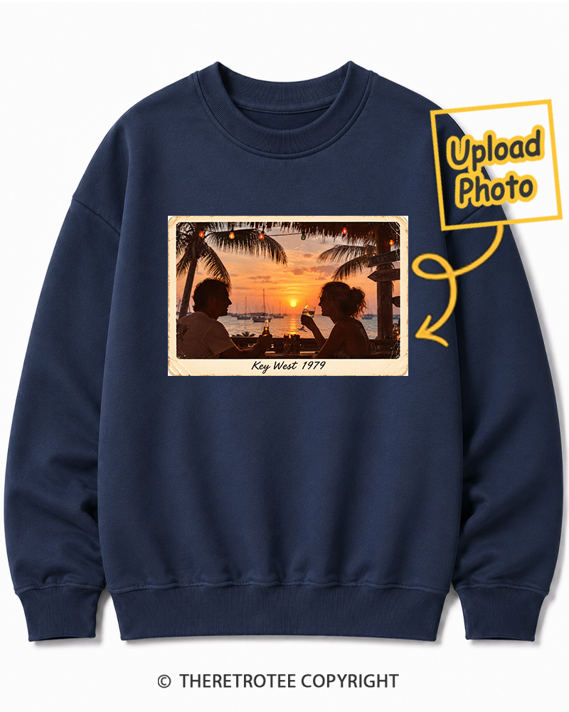 TheRetroTee Personalized Key West 1979 Sweatshirt
