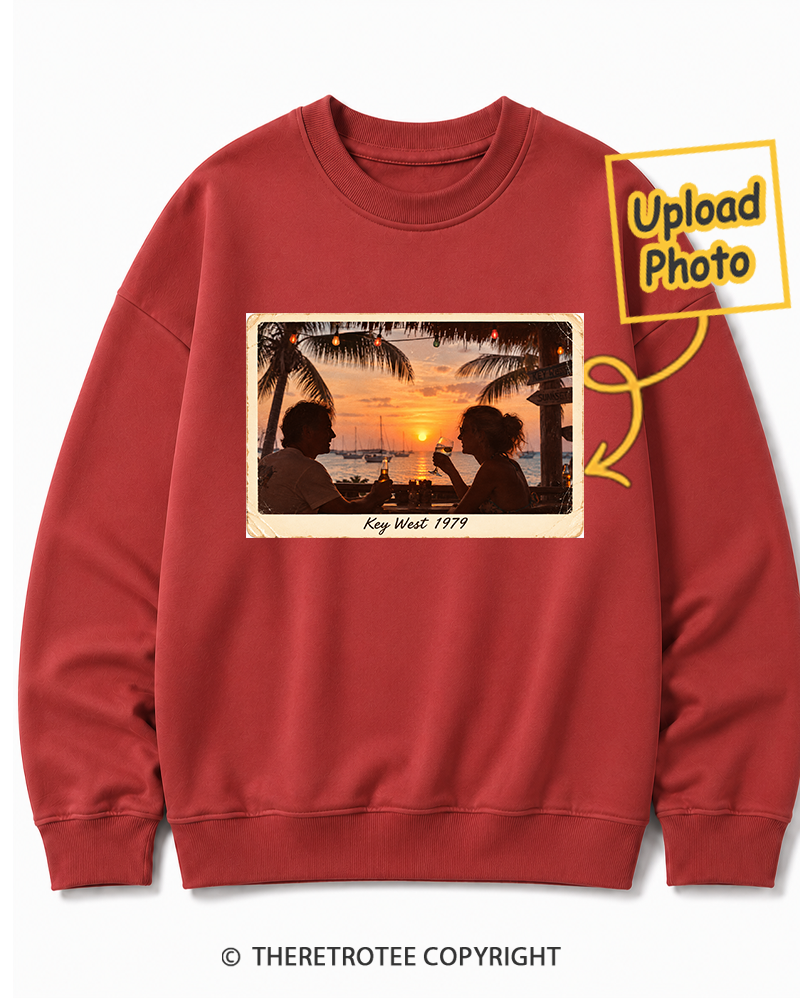 TheRetroTee Personalized Key West 1979 Sweatshirt