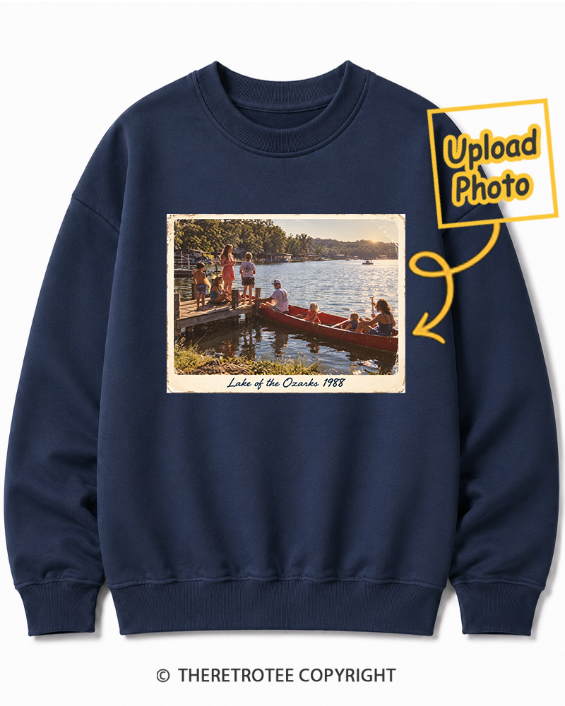 TheRetroTee Personalized Lake of the Ozarks 1988 Sweatshirt