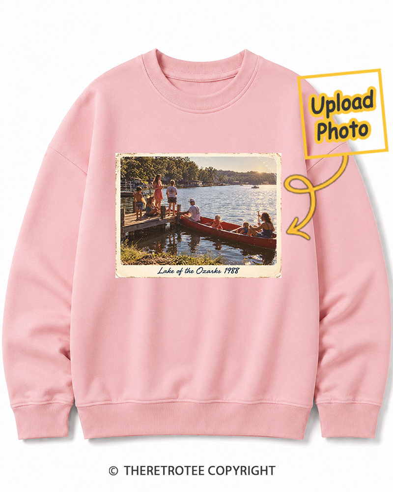 TheRetroTee Personalized Lake of the Ozarks 1988 Sweatshirt