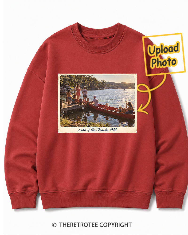 TheRetroTee Personalized Lake of the Ozarks 1988 Sweatshirt