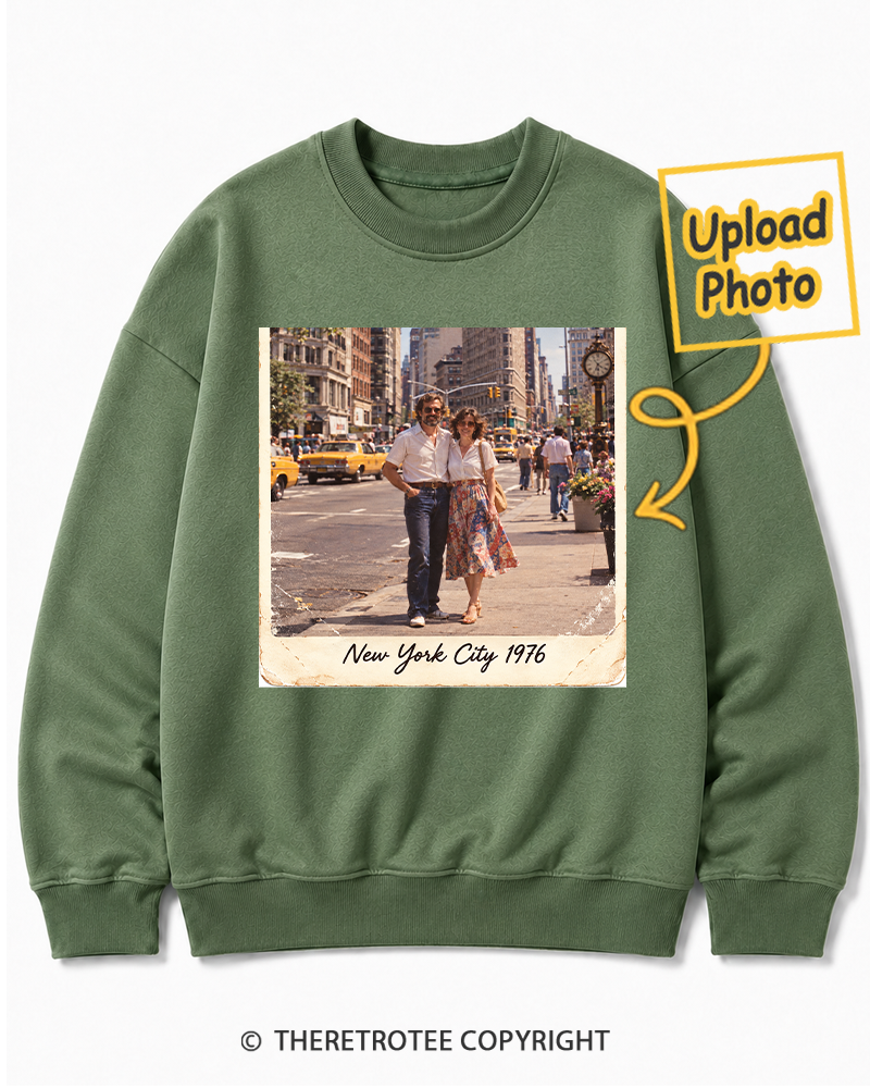 TheRetroTee Personalized New York City 1976 Sweatshirt