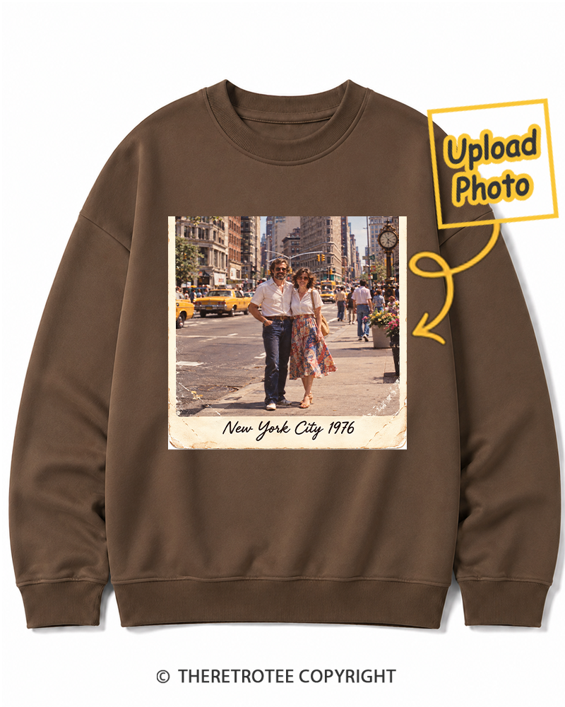 TheRetroTee Personalized New York City 1976 Sweatshirt