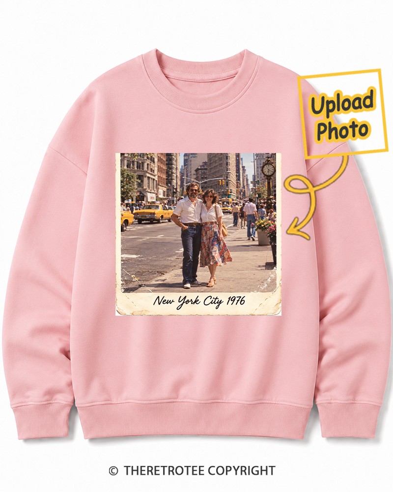 TheRetroTee Personalized New York City 1976 Sweatshirt