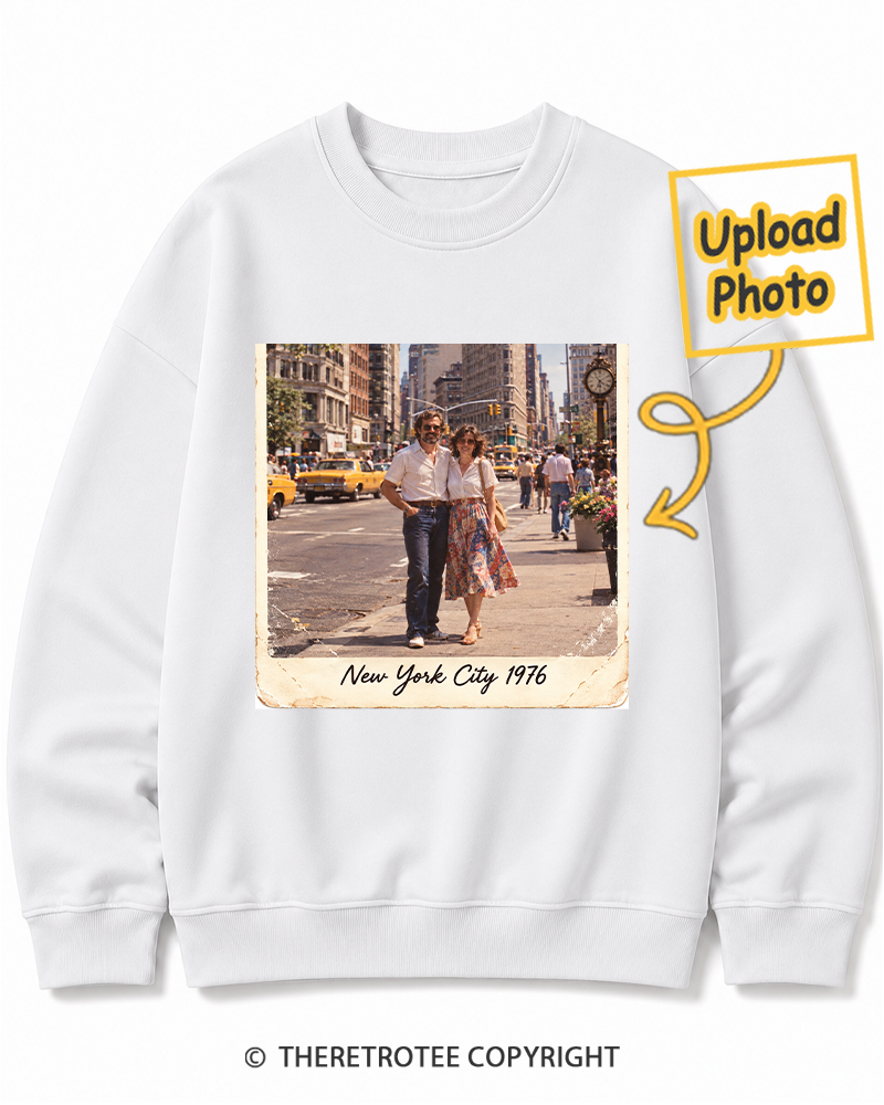 TheRetroTee Personalized New York City 1976 Sweatshirt
