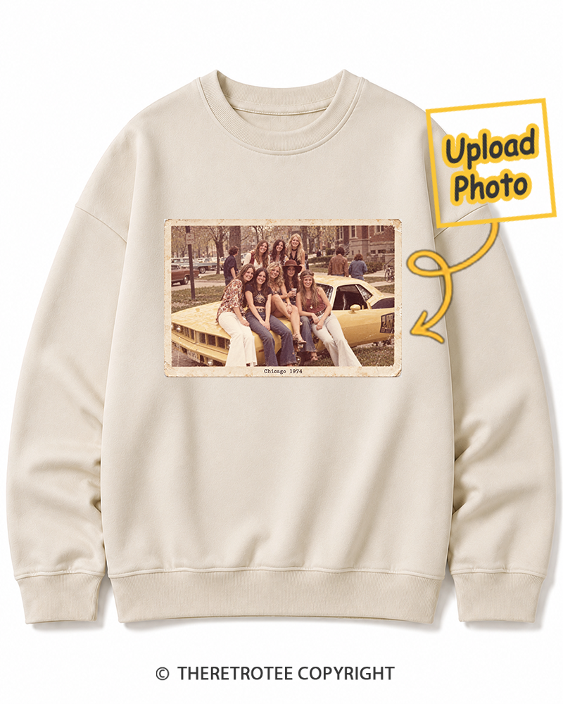 TheRetroTee Personalized Chicago 1974 Sweatshirt
