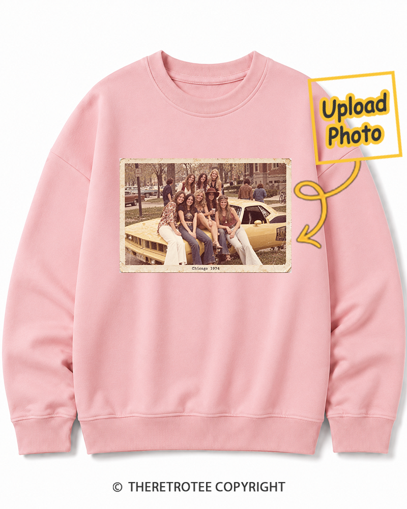 TheRetroTee Personalized Chicago 1974 Sweatshirt