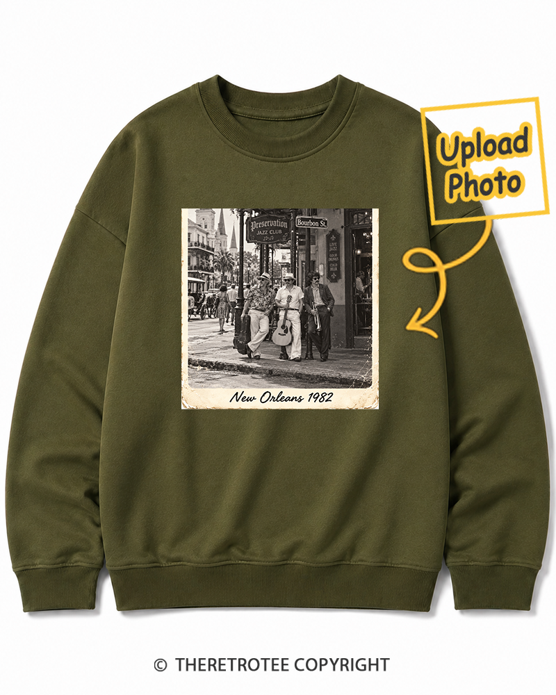 TheRetroTee Personalized New Orleans 1982 Sweatshirt
