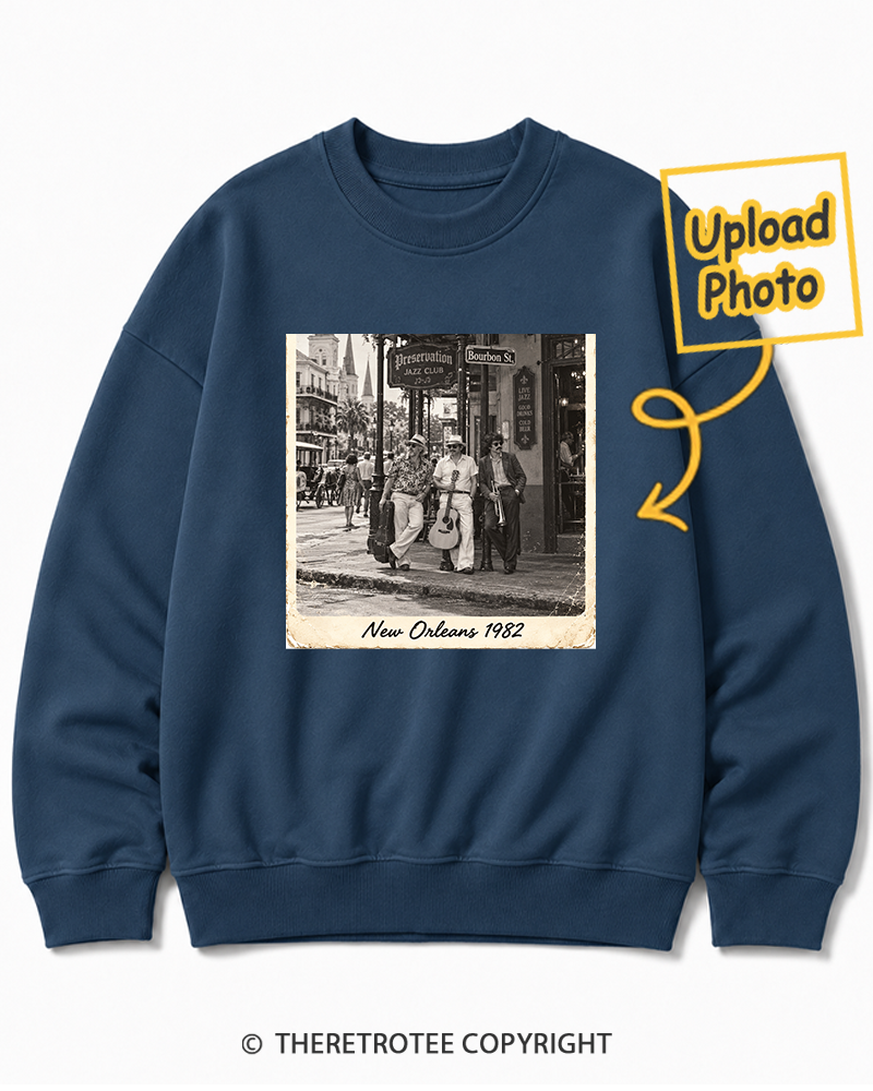 TheRetroTee Personalized New Orleans 1982 Sweatshirt