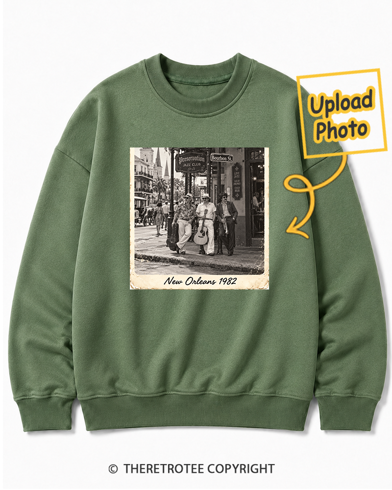 TheRetroTee Personalized New Orleans 1982 Sweatshirt