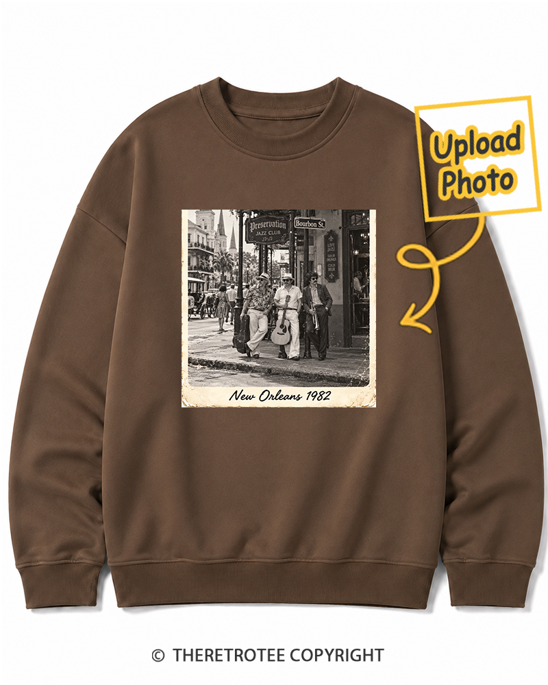 TheRetroTee Personalized New Orleans 1982 Sweatshirt
