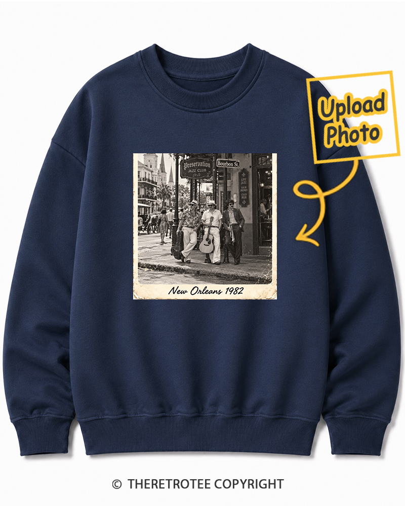 TheRetroTee Personalized New Orleans 1982 Sweatshirt