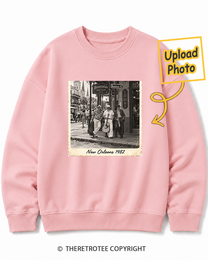 TheRetroTee Personalized New Orleans 1982 Sweatshirt