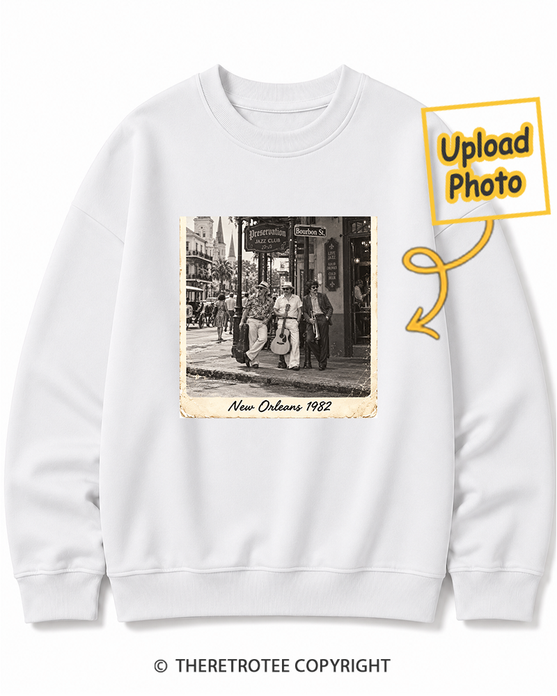 TheRetroTee Personalized New Orleans 1982 Sweatshirt