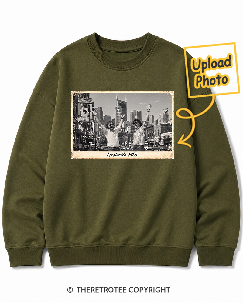 TheRetroTee Personalized Nashville 1985 Sweatshirt
