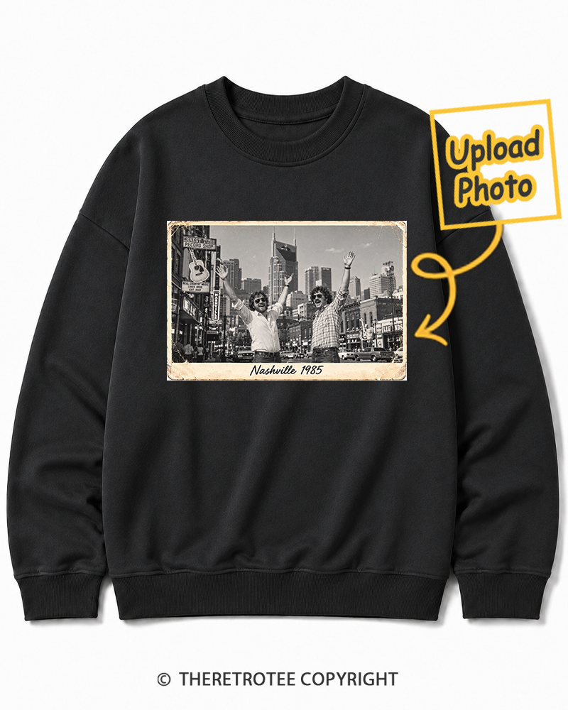 TheRetroTee Personalized Nashville 1985 Sweatshirt