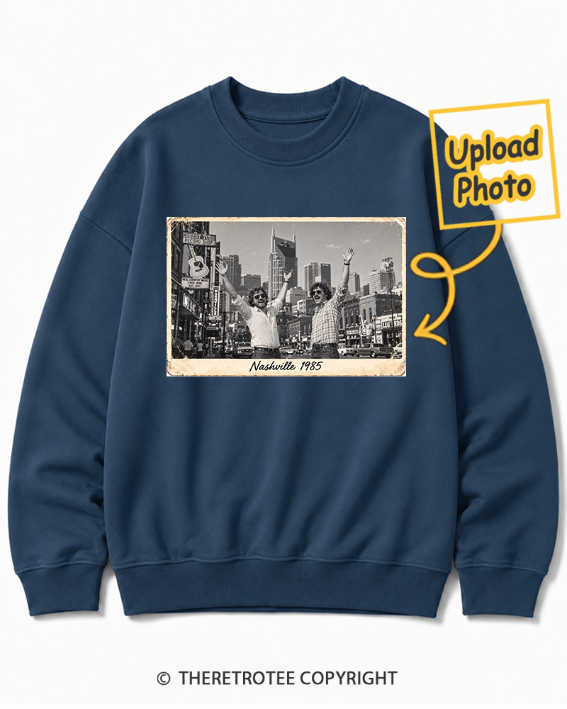 TheRetroTee Personalized Nashville 1985 Sweatshirt
