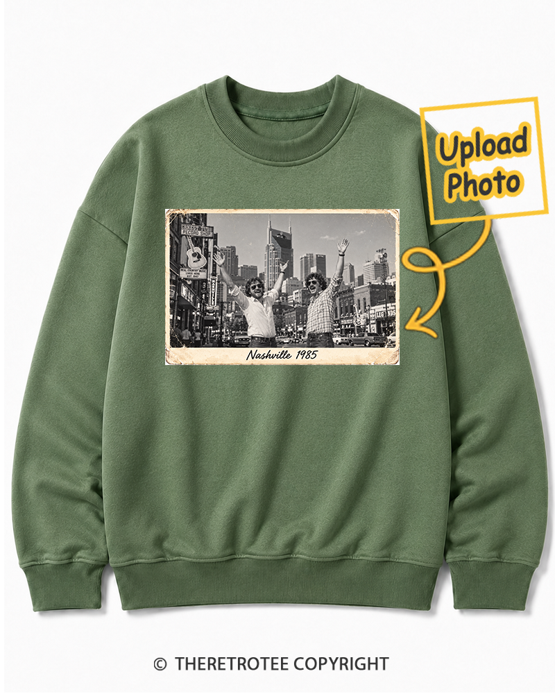 TheRetroTee Personalized Nashville 1985 Sweatshirt