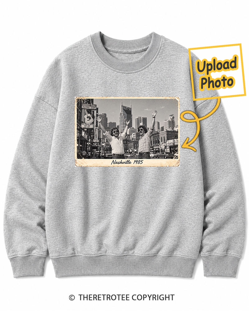 TheRetroTee Personalized Nashville 1985 Sweatshirt