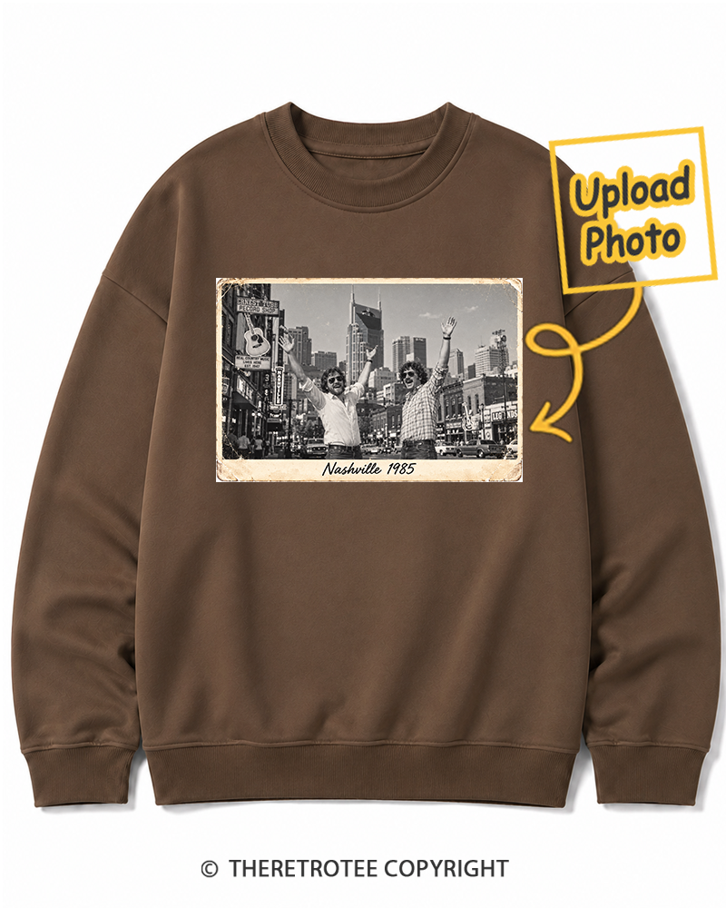 TheRetroTee Personalized Nashville 1985 Sweatshirt