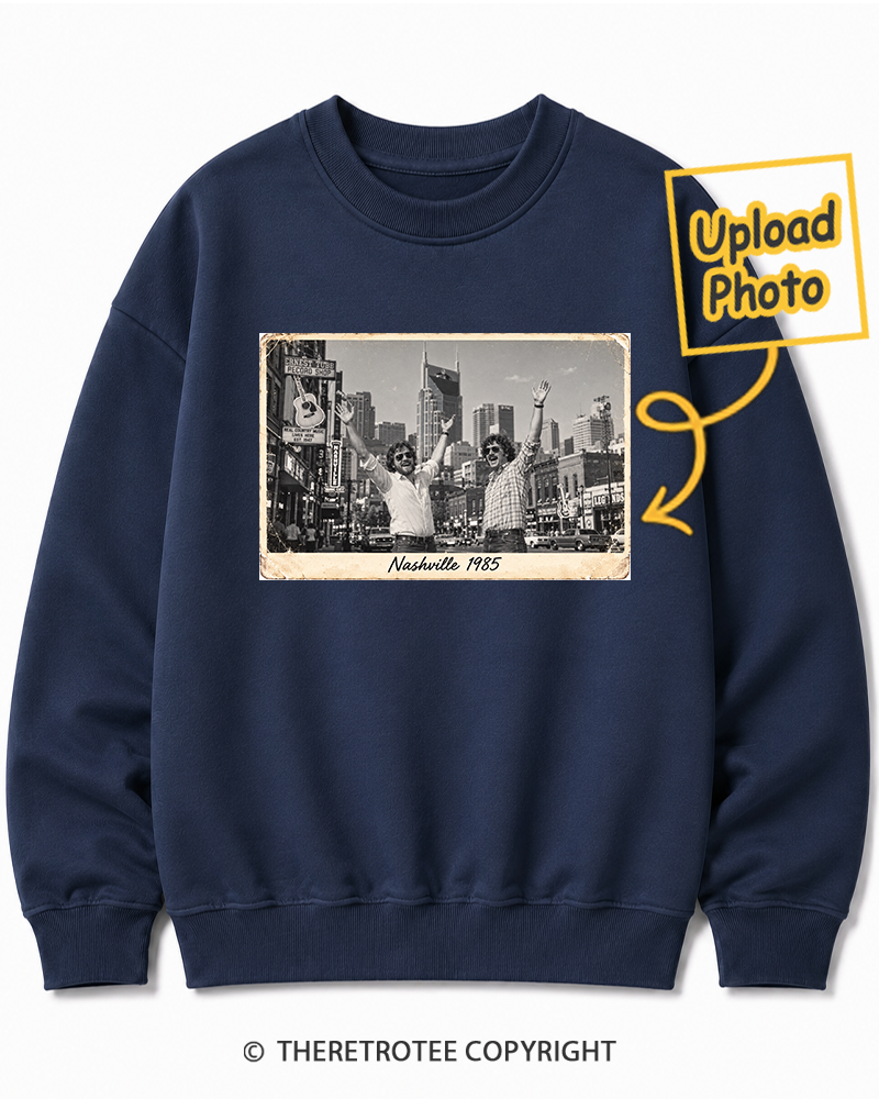 TheRetroTee Personalized Nashville 1985 Sweatshirt