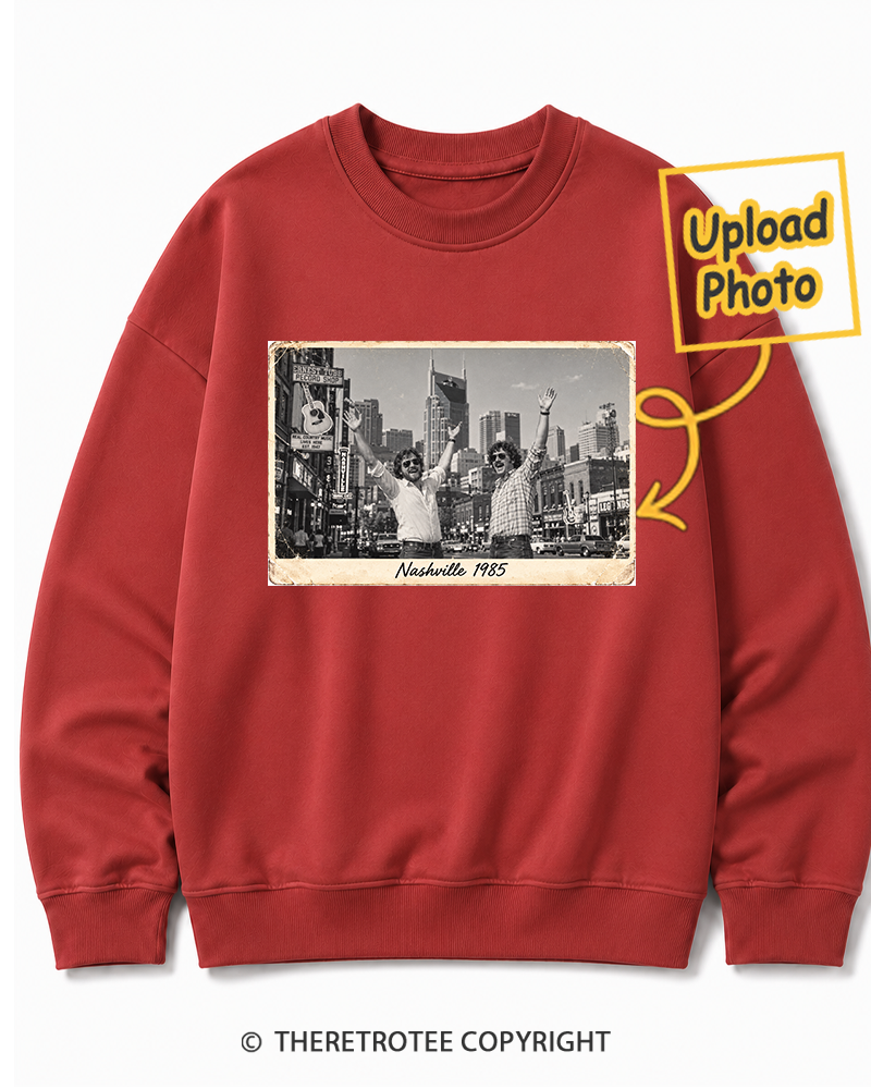 TheRetroTee Personalized Nashville 1985 Sweatshirt